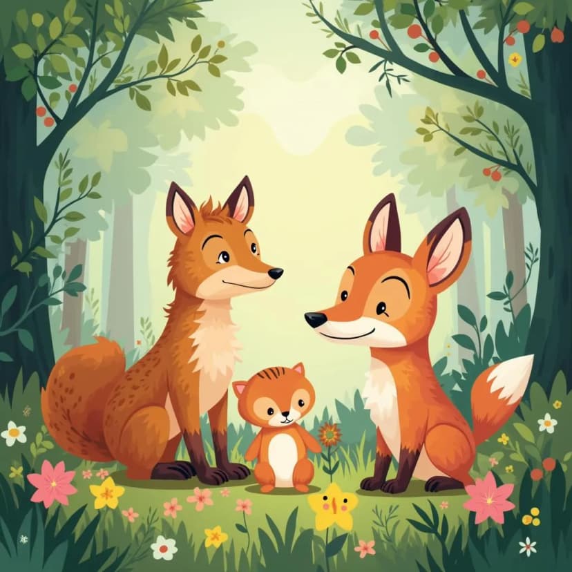 Forest Friends cover design