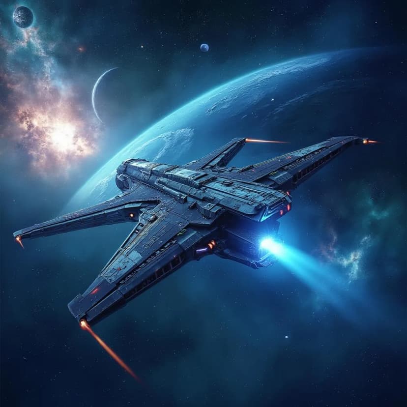Stellar Odyssey cover design